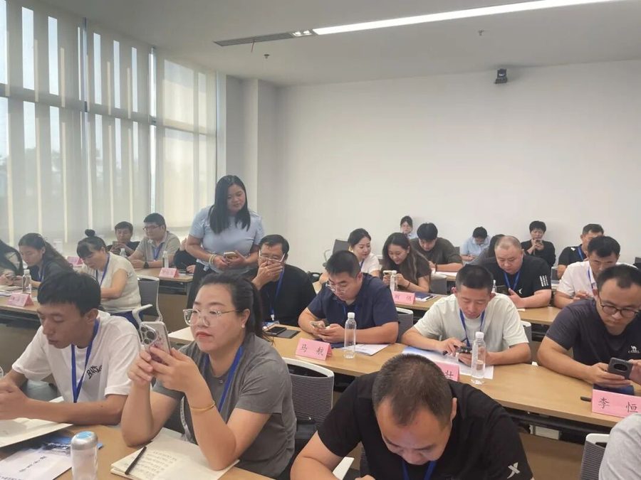 绥德致富带头人电商班 现场